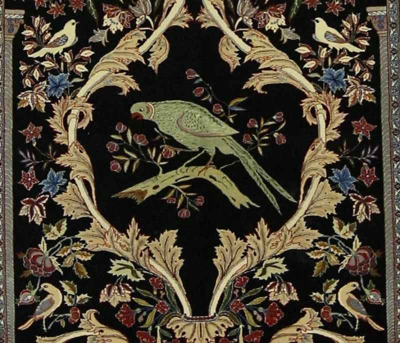 3x5 Isfahan Persian Area Rug - 3