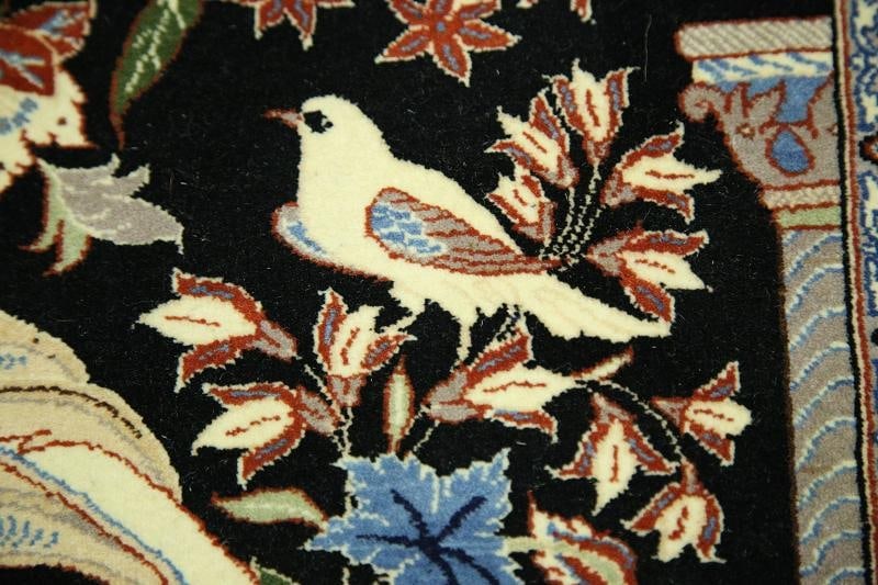 3x5 Isfahan Persian Area Rug - 4