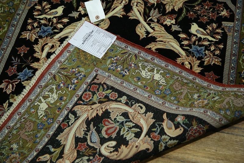3x5 Isfahan Persian Area Rug - 6