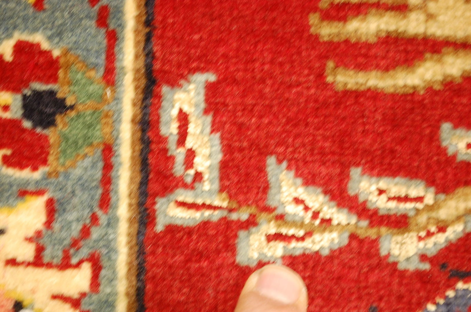 Persian SAROUK RUG 1'8" X 2'2" - 7