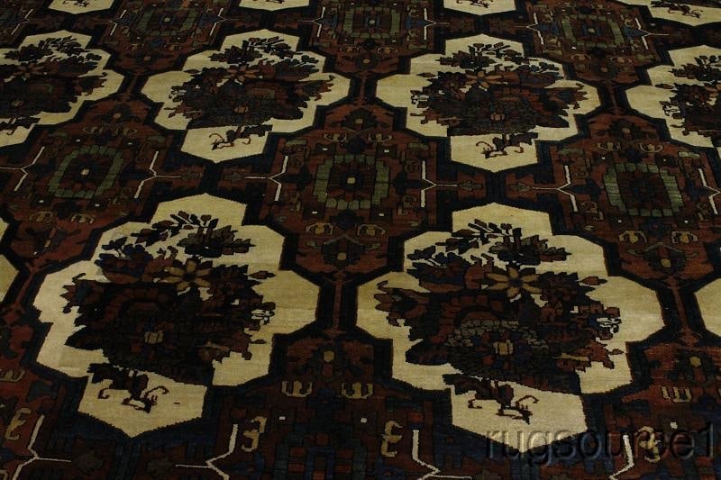 14x26 Bakhtiari Persian Rug - 10