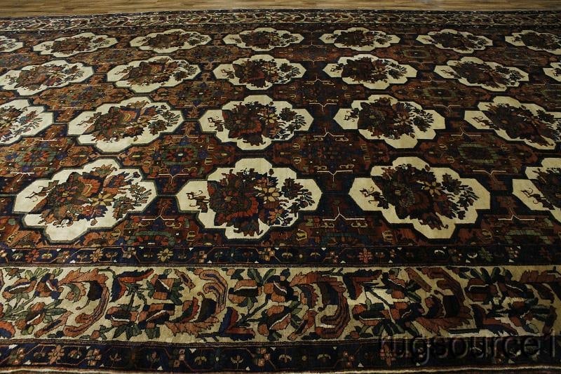 14x26 Bakhtiari Persian Rug - 12