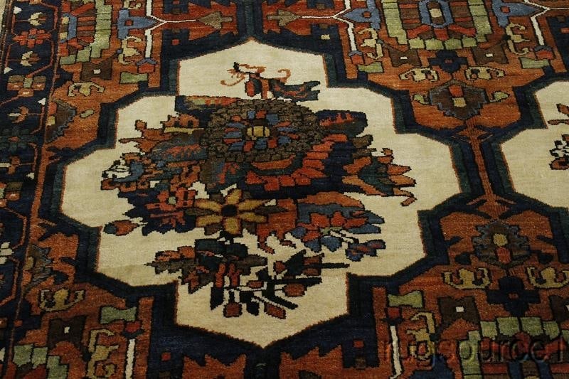 14x26 Bakhtiari Persian Rug - 6