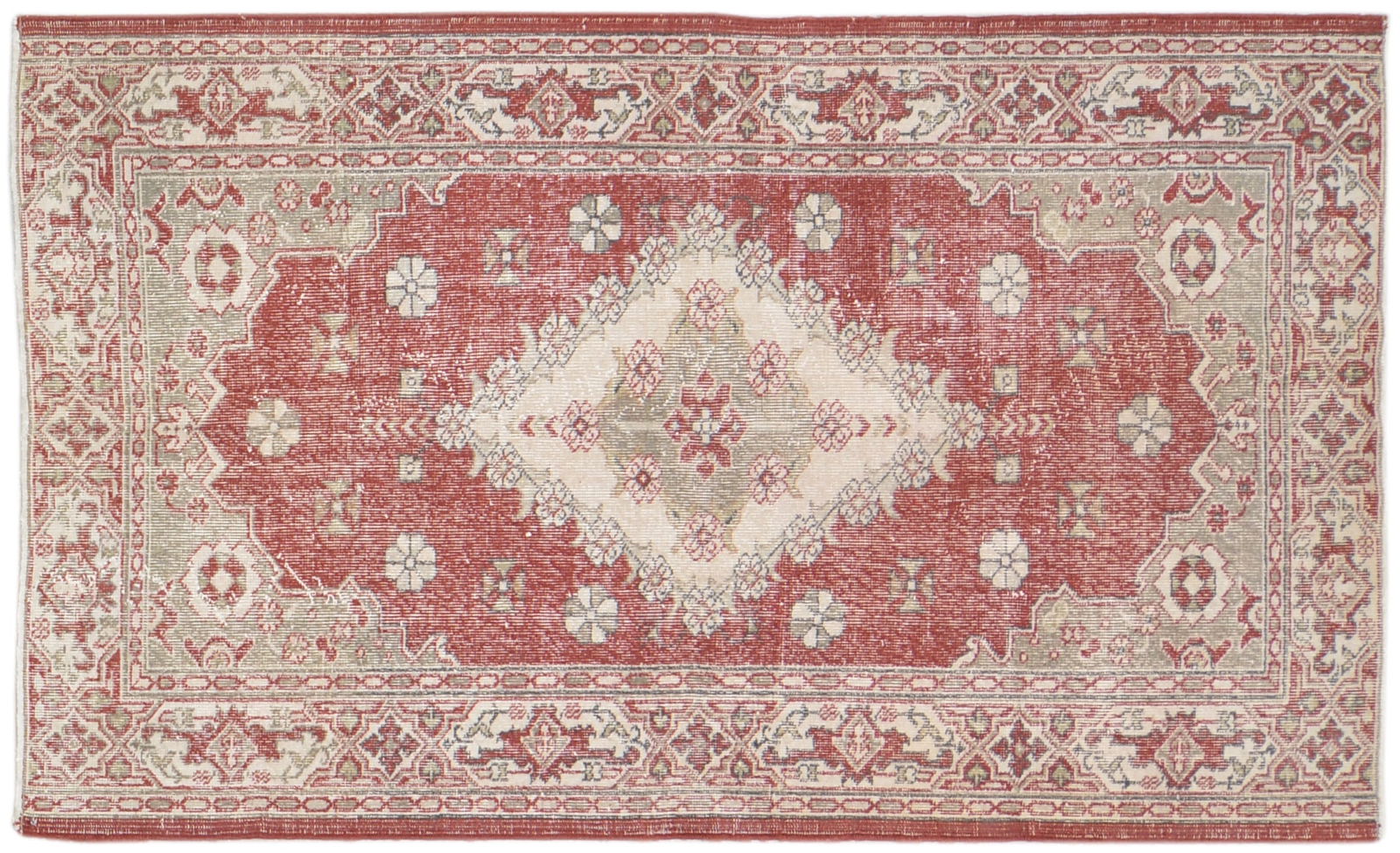 TURKISH HAND KNOTTED WOOL RUG (1 of 6)