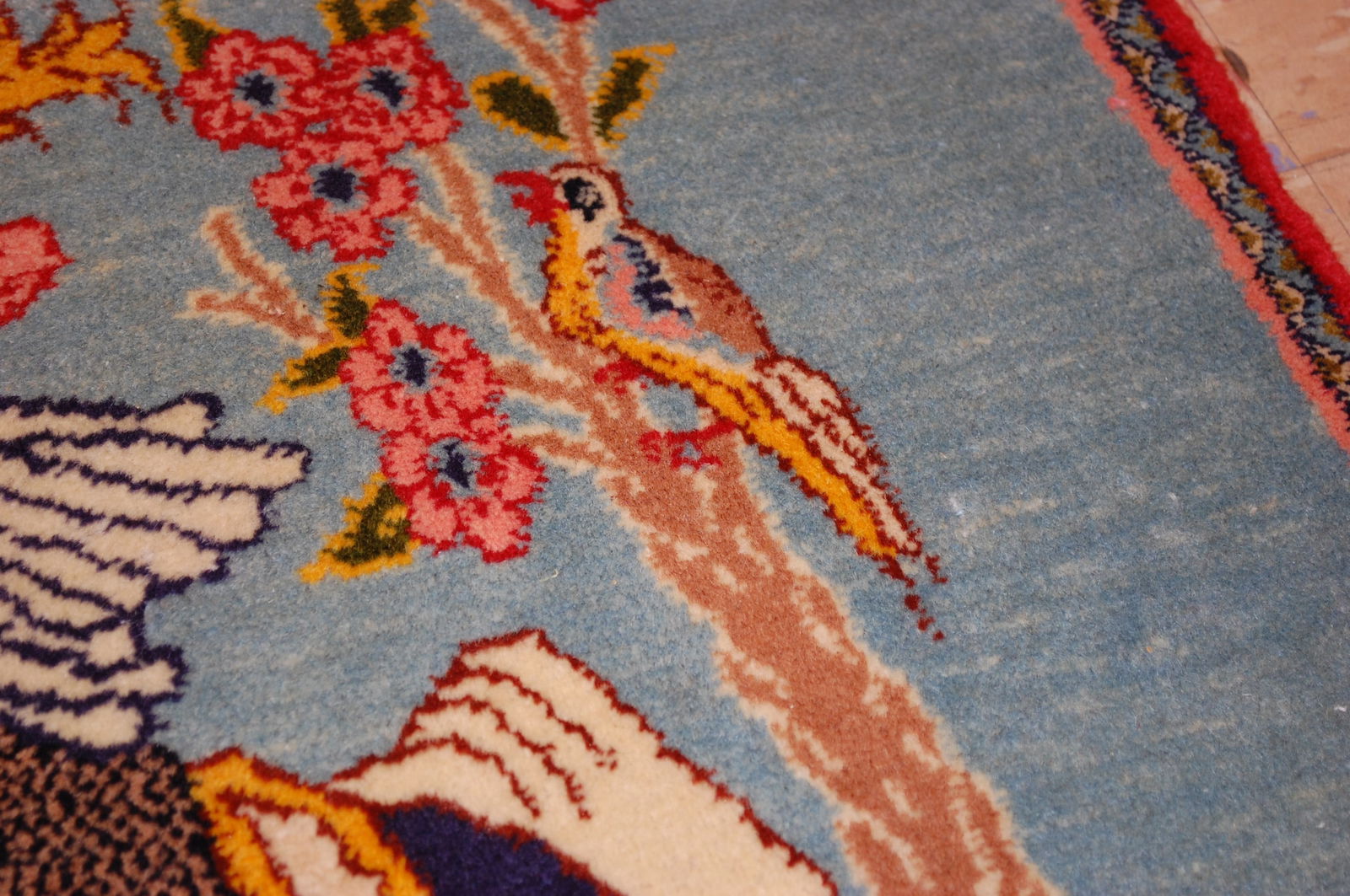 Persian TABRIZ RUG 2'2" x 2'11" - 5