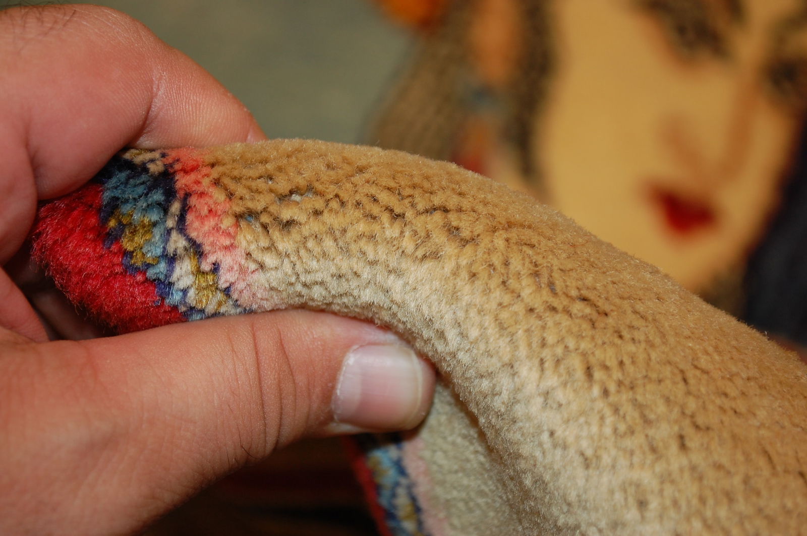 Persian TABRIZ RUG 2'2" x 2'11" - 6