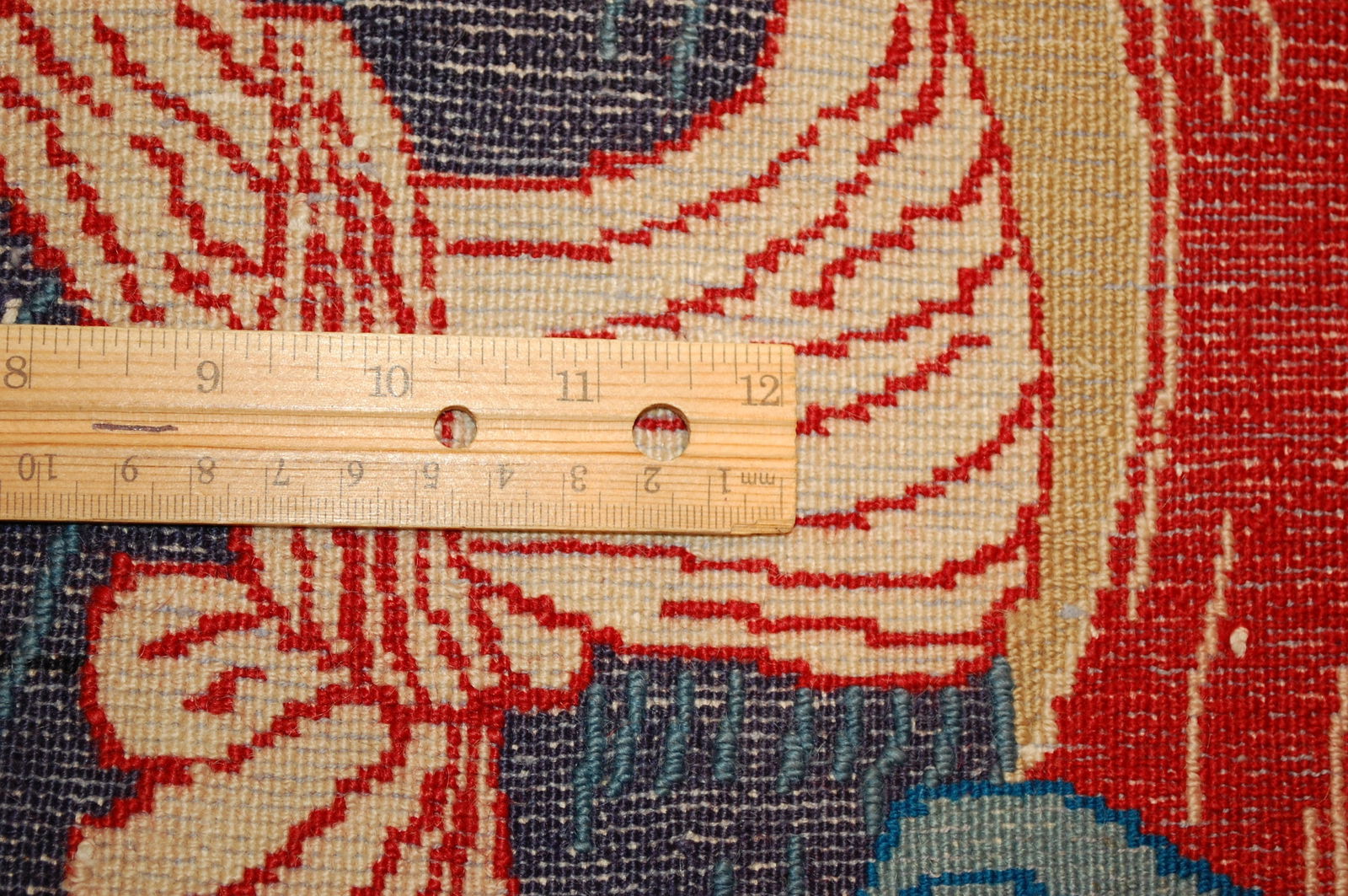 Persian TABRIZ RUG 2'2" x 2'11" - 7