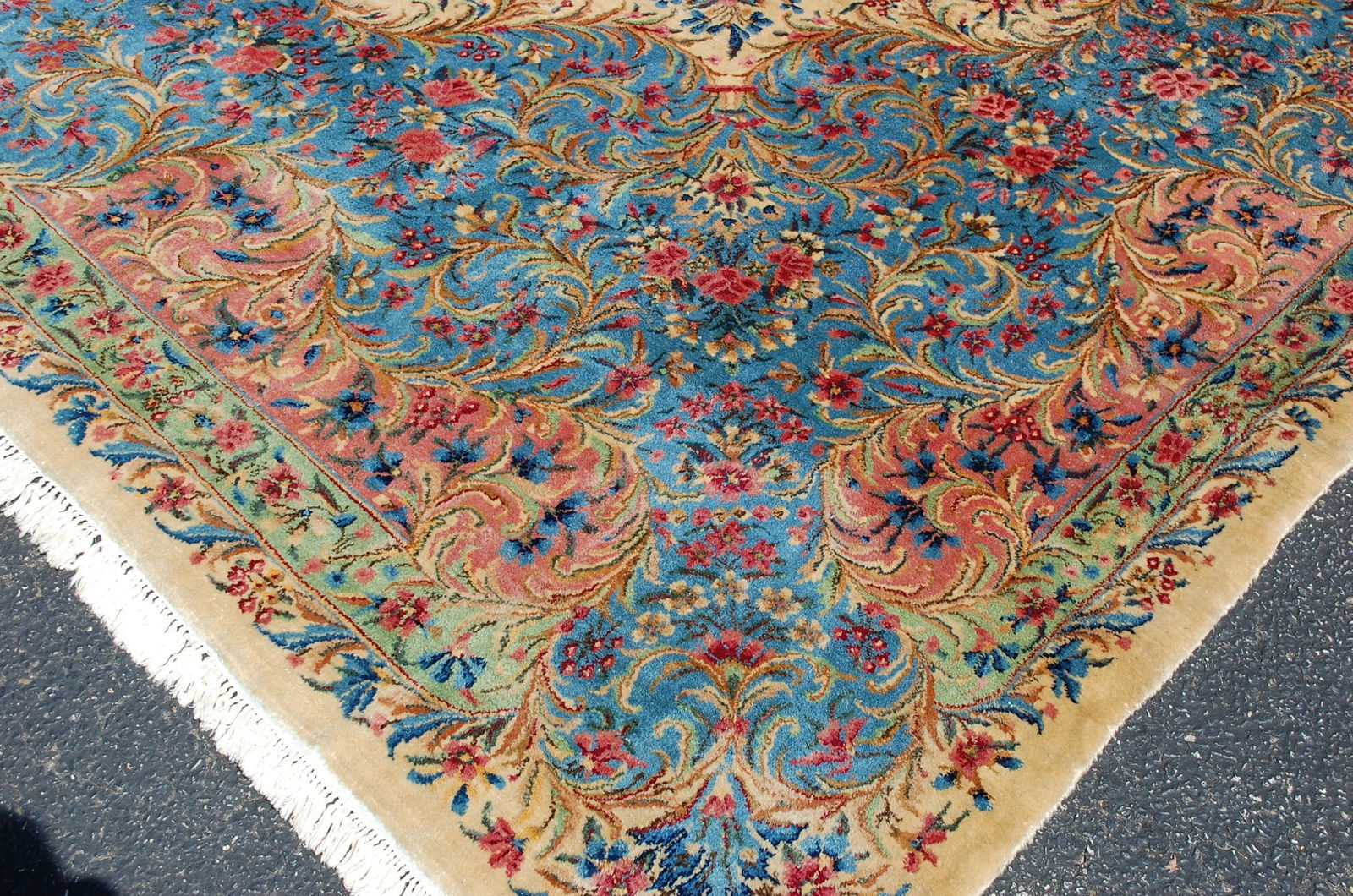 Persian KIRMAN RUG 12' x19' - 10