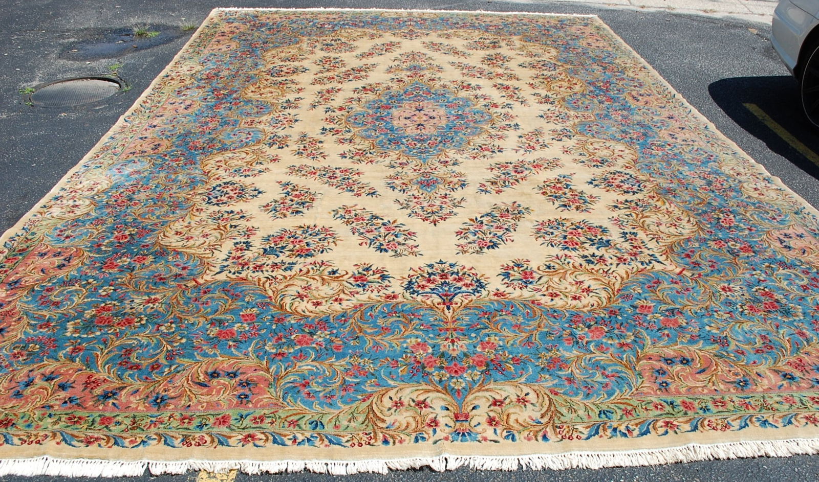 Persian KIRMAN RUG 12' x19' - 3