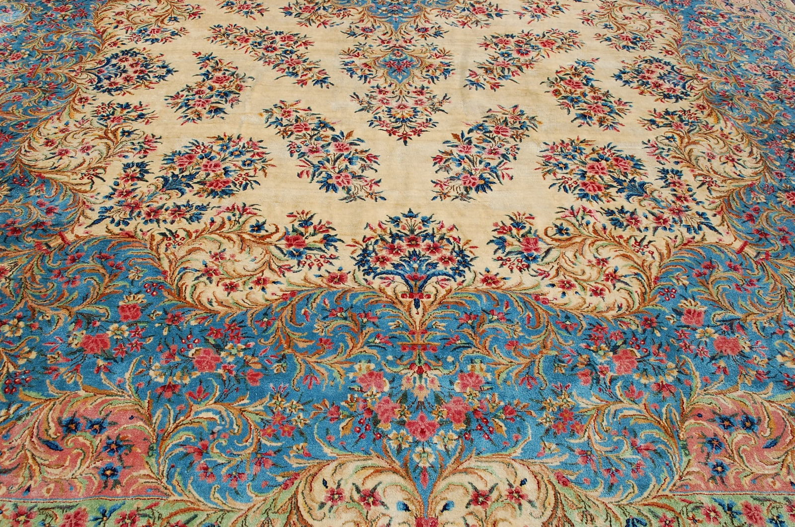 Persian KIRMAN RUG 12' x19' - 9