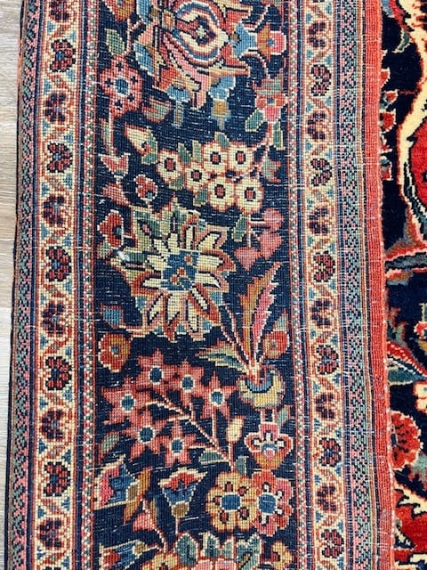 Unique Persian Heriz Rug-VG - 10