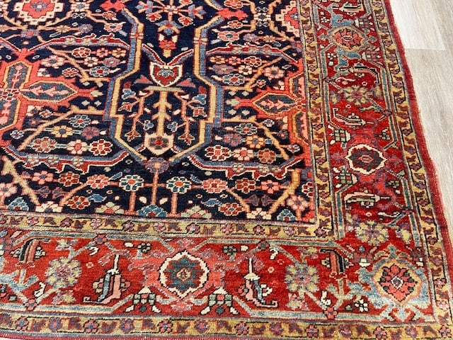 Unique Persian Heriz Rug-VG - 2