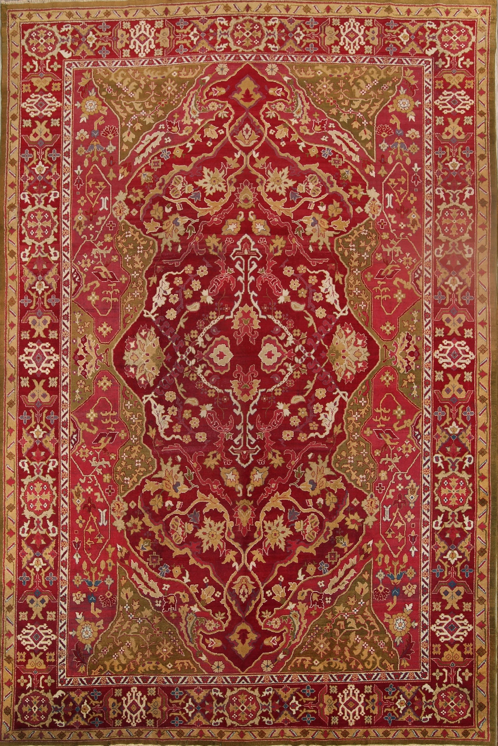 10x15 Agra Oriental Area Rug (1 of 19)