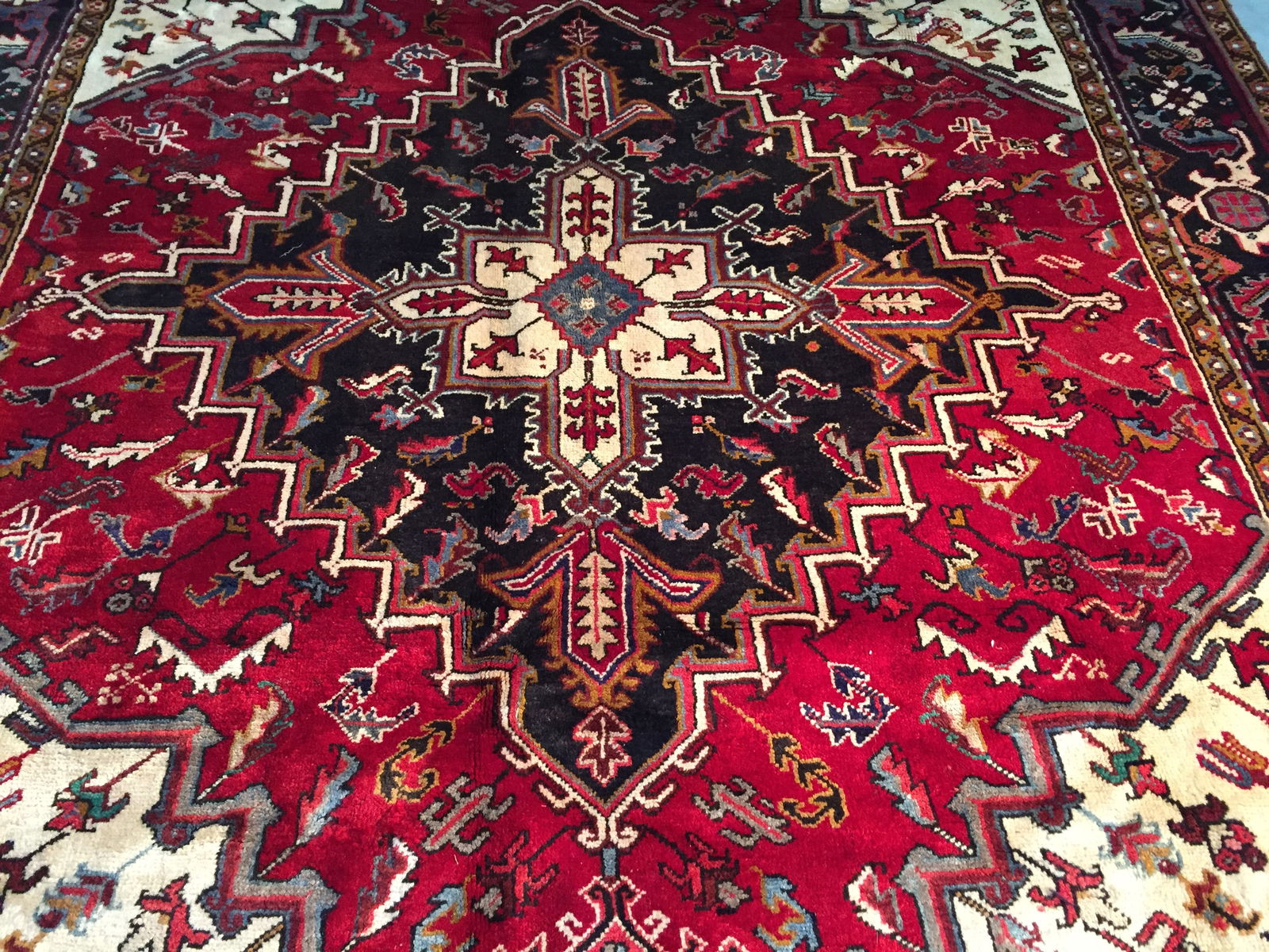 MAGNIFICENT PERSIAN HERIZ 6.10x9.7 - 3