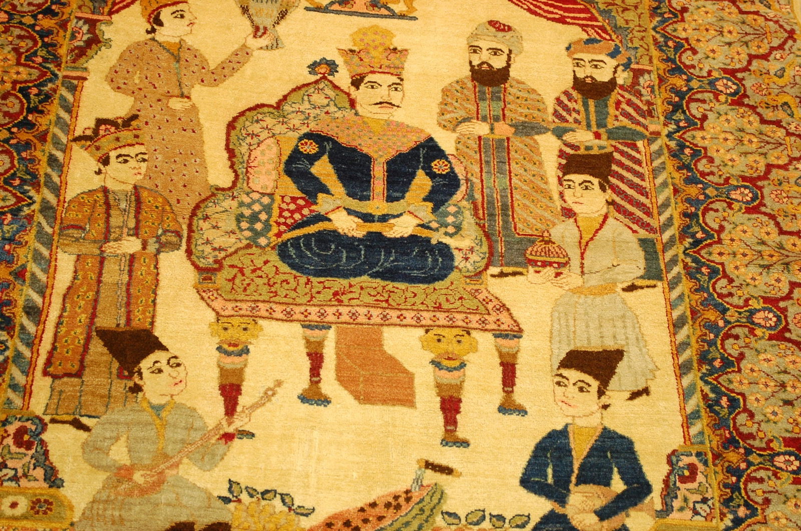 Persian TABRIZ RUG 4.8 X 5.10 - 14