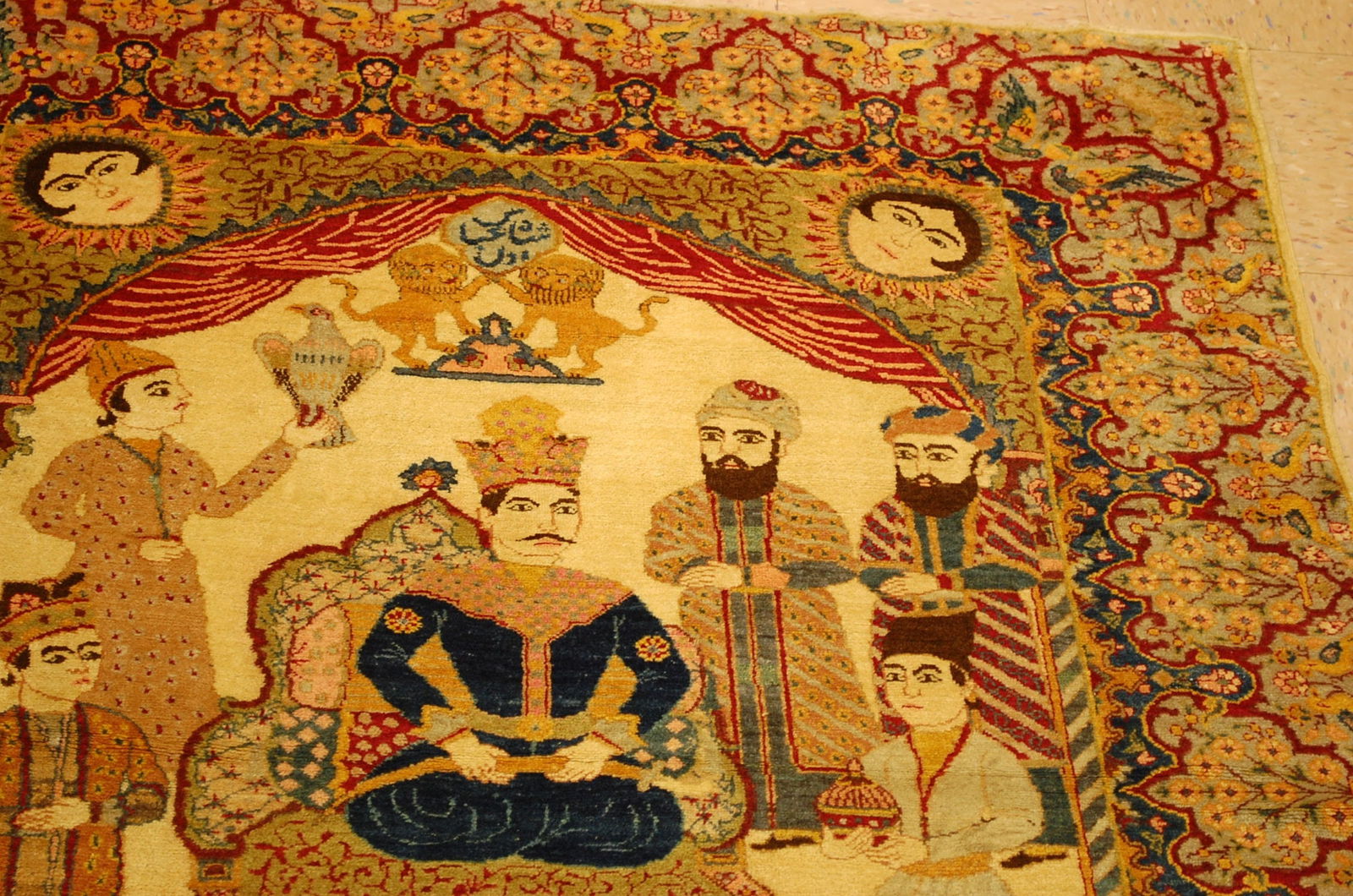 Persian TABRIZ RUG 4.8 X 5.10 - 3