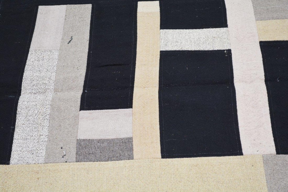 TURKISH FLATWEAVE WOOL RUG - 3