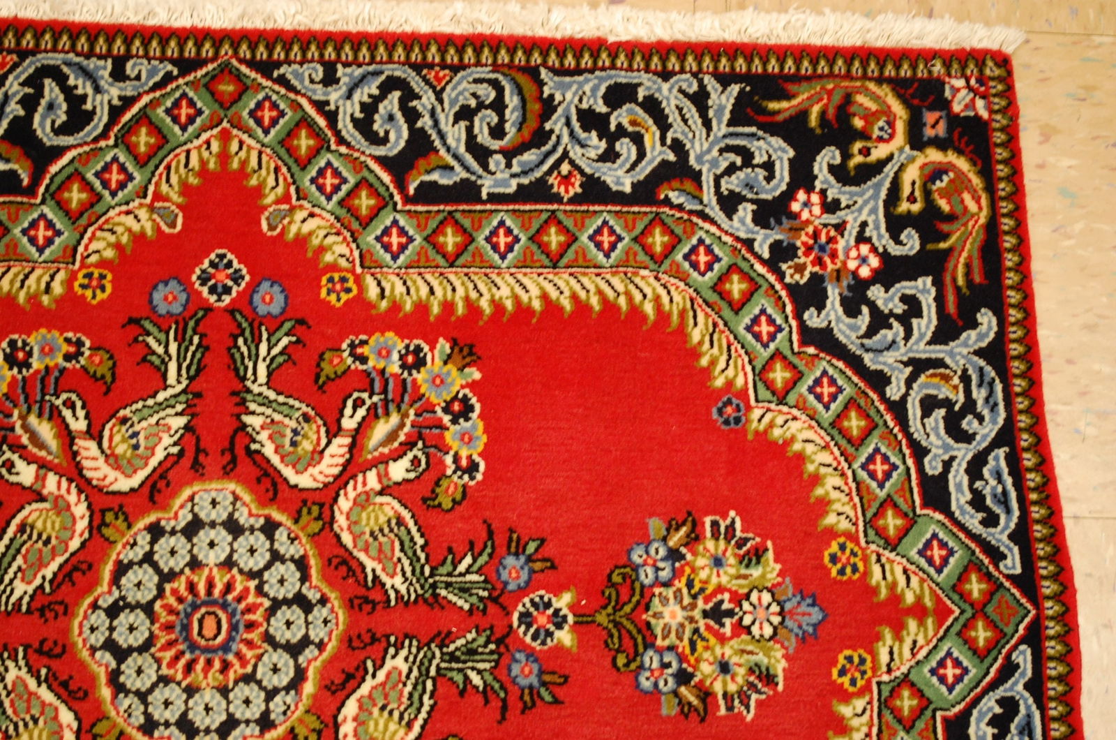 Persian KASHAN 2'5" x 3'2" - 3