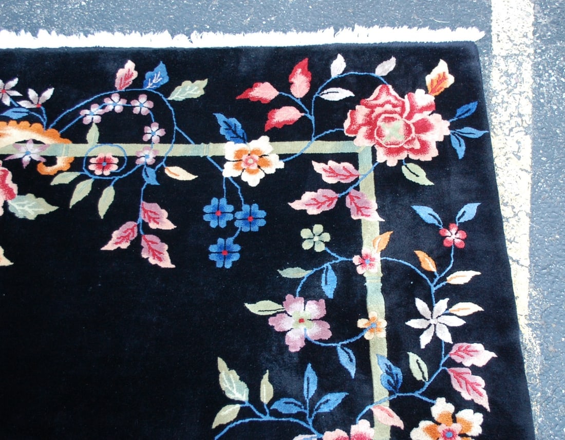 CHINESE NICHOLS RUG 8x10 - 5