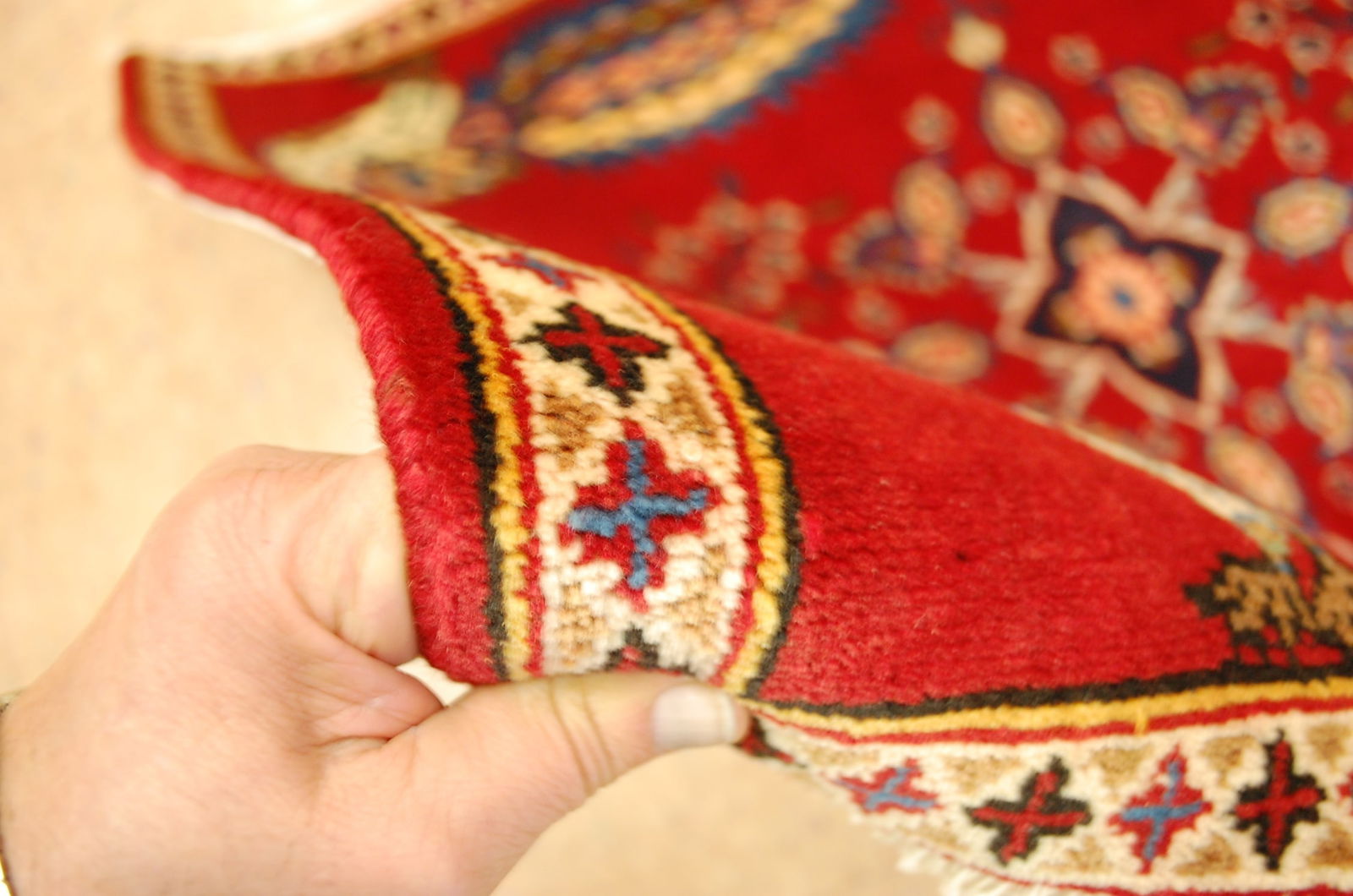 Persian KASHAN 2'5" x 3'3" - 8