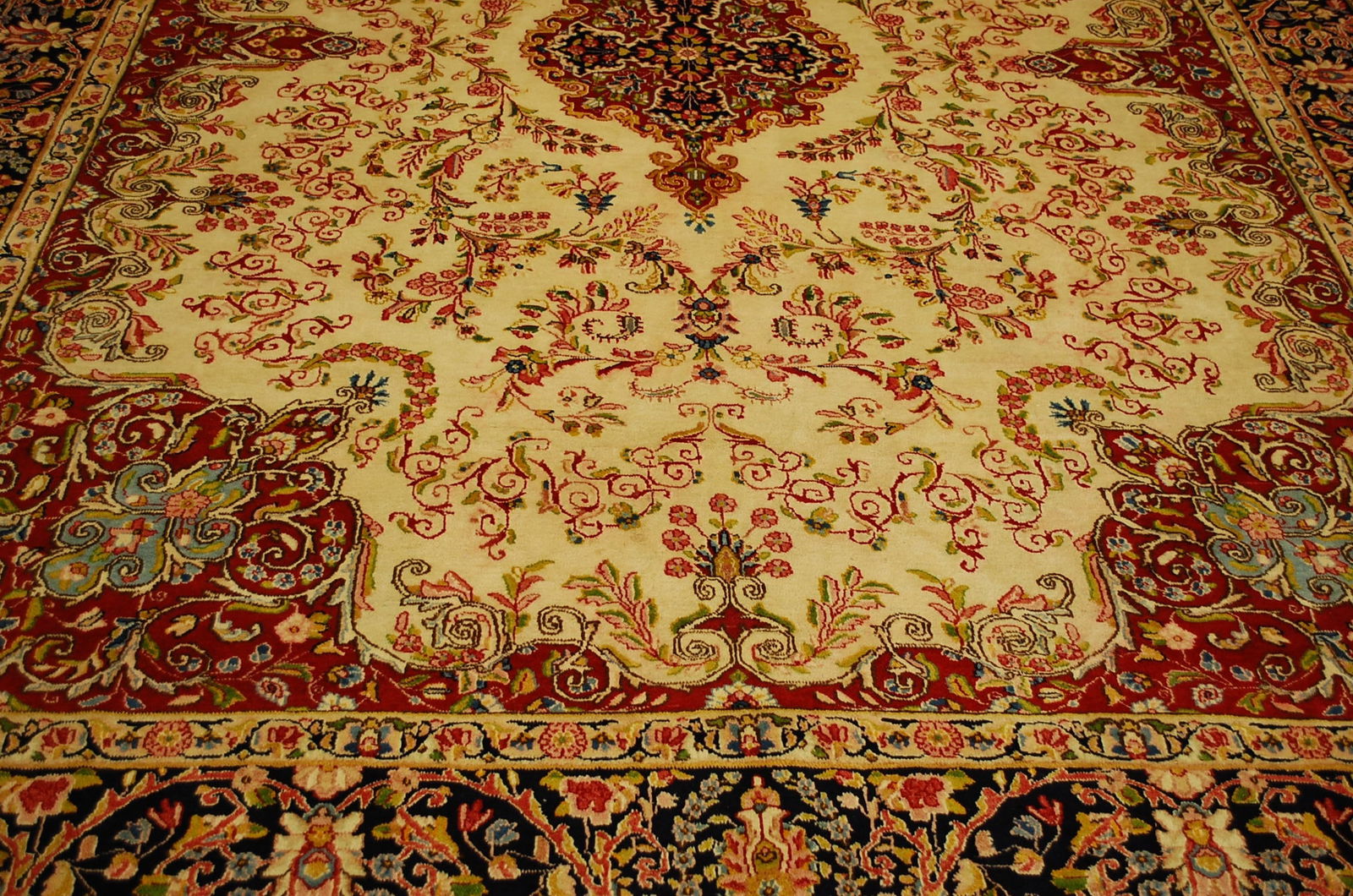 Persian KERMAN RUG 9'3"x12' - 12
