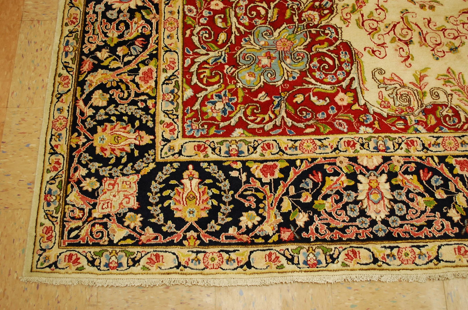 Persian KERMAN RUG 9'3"x12' - 3