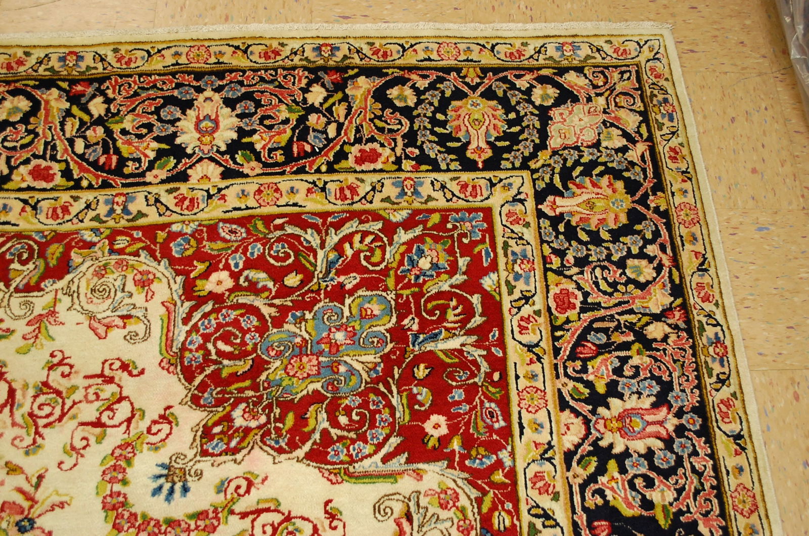 Persian KERMAN RUG 9'3"x12' - 5