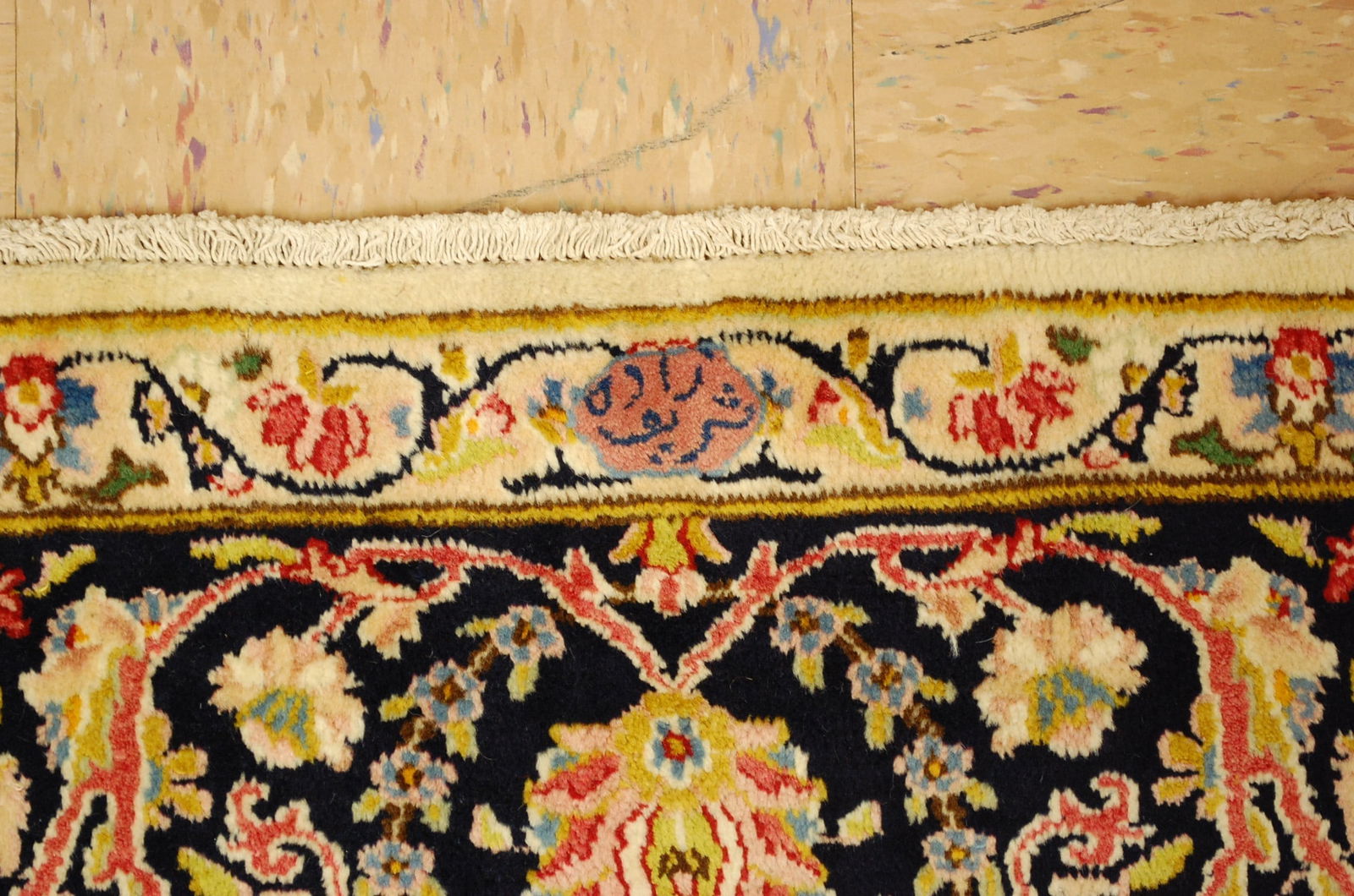 Persian KERMAN RUG 9'3"x12' - 6