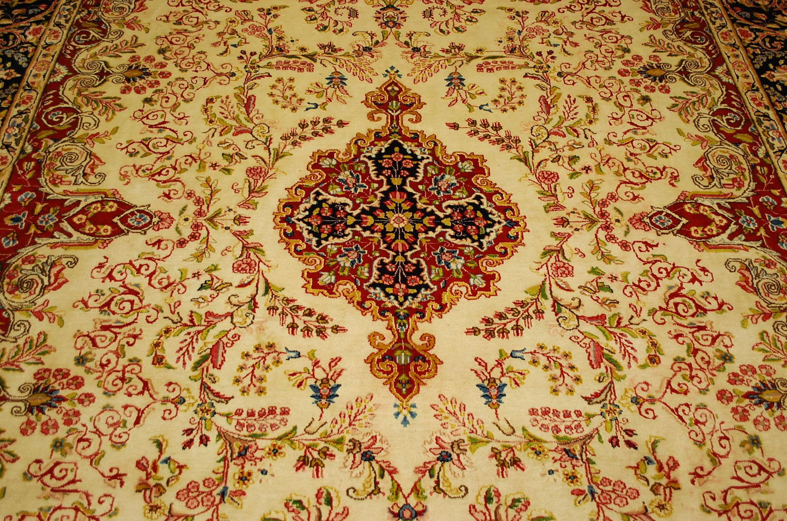 Persian KERMAN RUG 9'3"x12' - 7