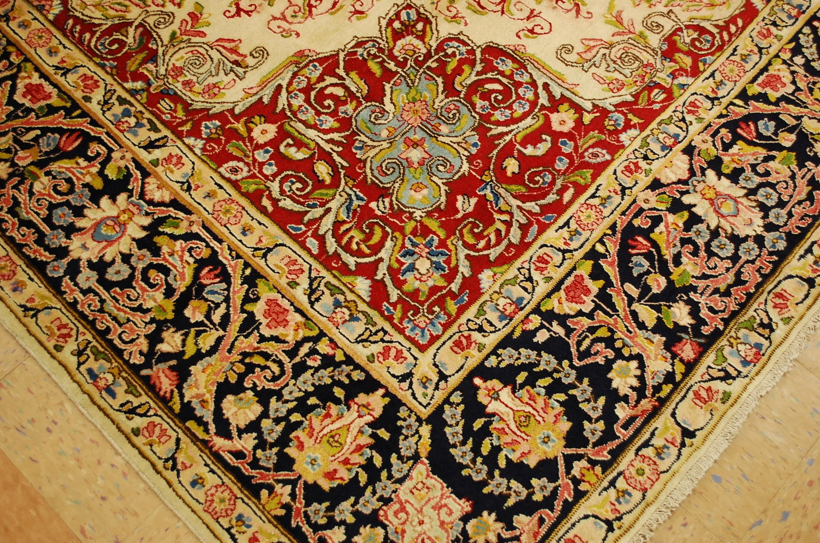 Persian KERMAN RUG 9'3"x12' - 8