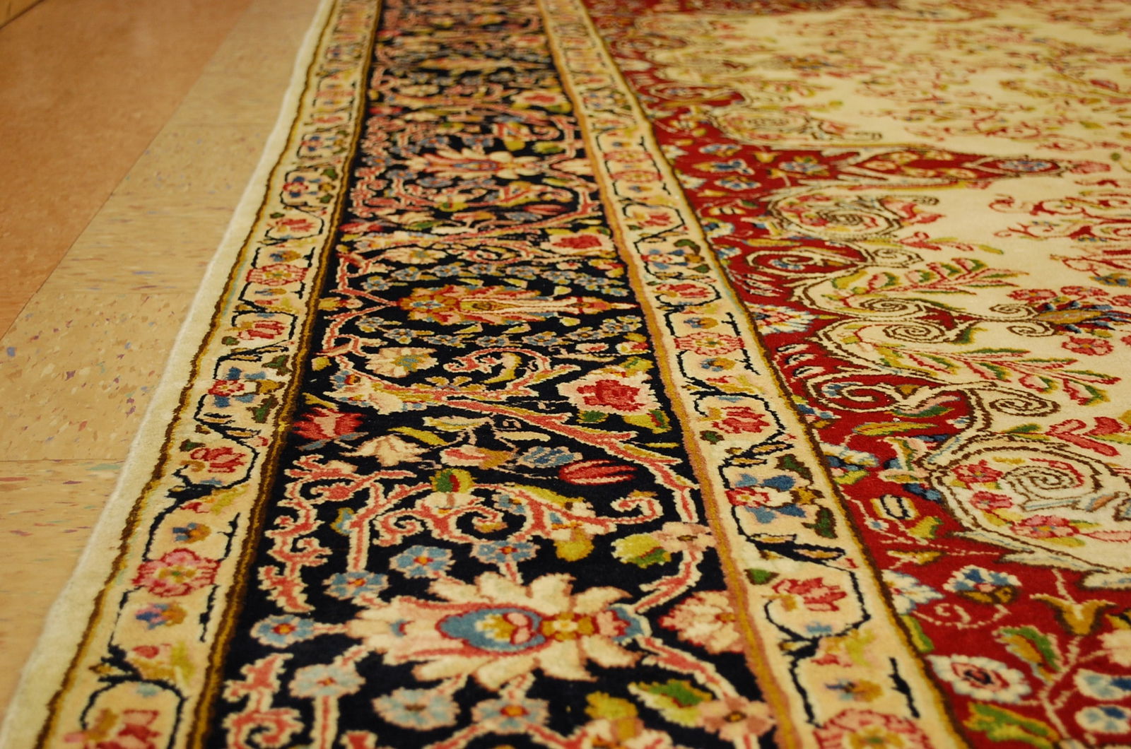 Persian KERMAN RUG 9'3"x12' - 9