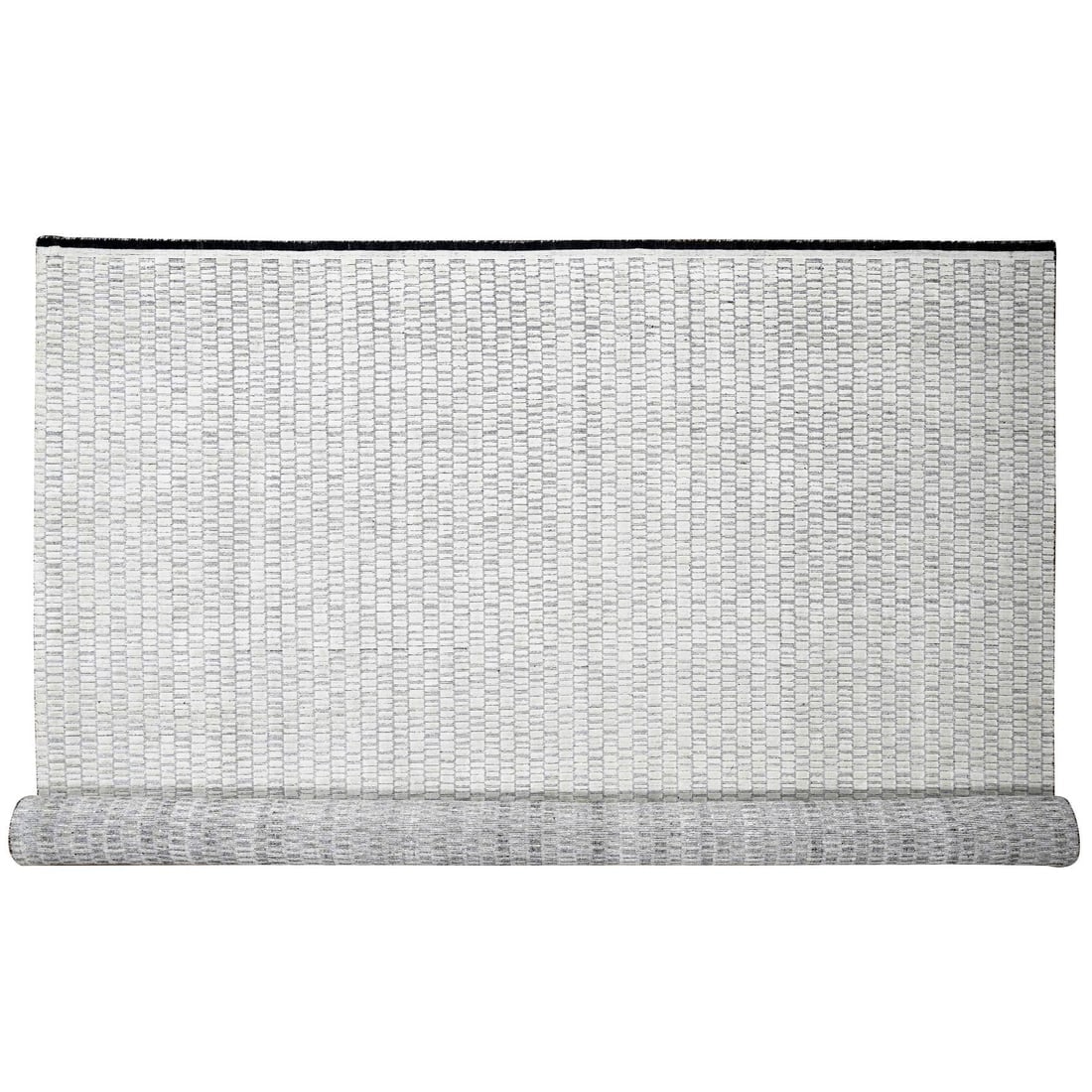 Lexicon White Hand Loomed Modern Roman Tile Design Oversized Rug: Title: Lexicon White Hand Loomed Modern Roman Tile Design Oversized RugDescription: This is a truly genuine one-of-a-kind. It has been Knotted for months and months in the centuries-old weaving