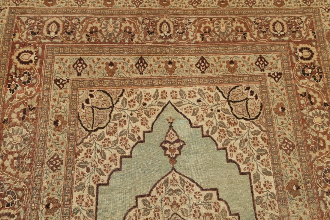 4x6 Tabriz Persian Area Rug - 10