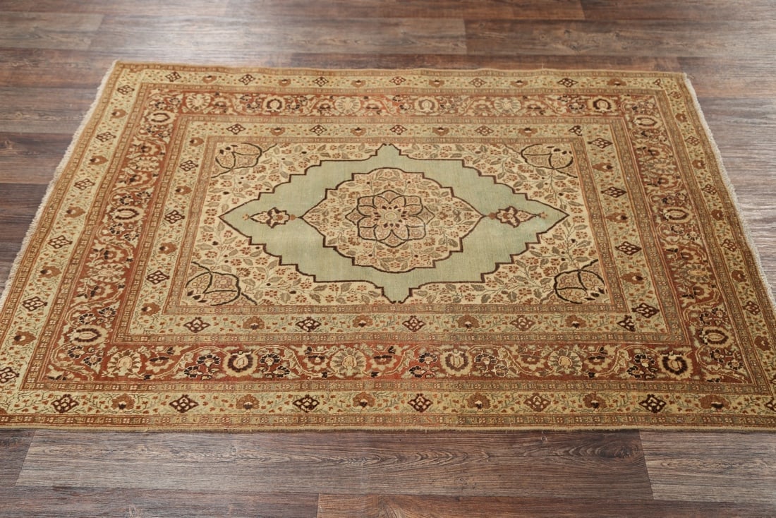 4x6 Tabriz Persian Area Rug - 12