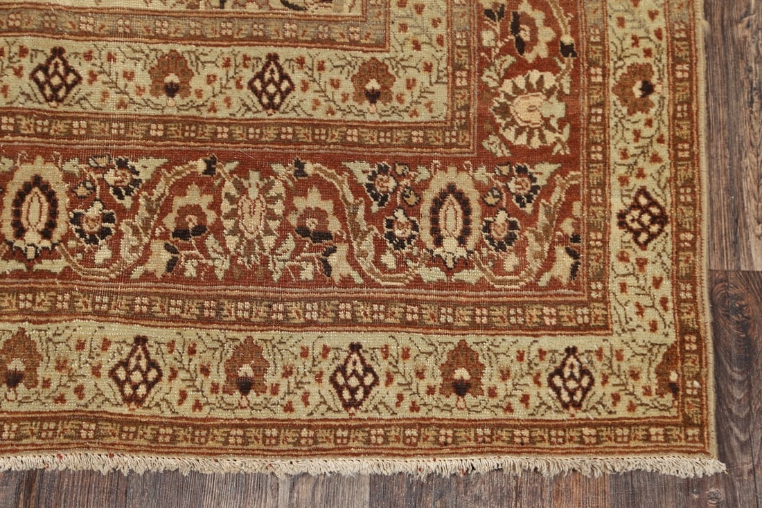 4x6 Tabriz Persian Area Rug - 6