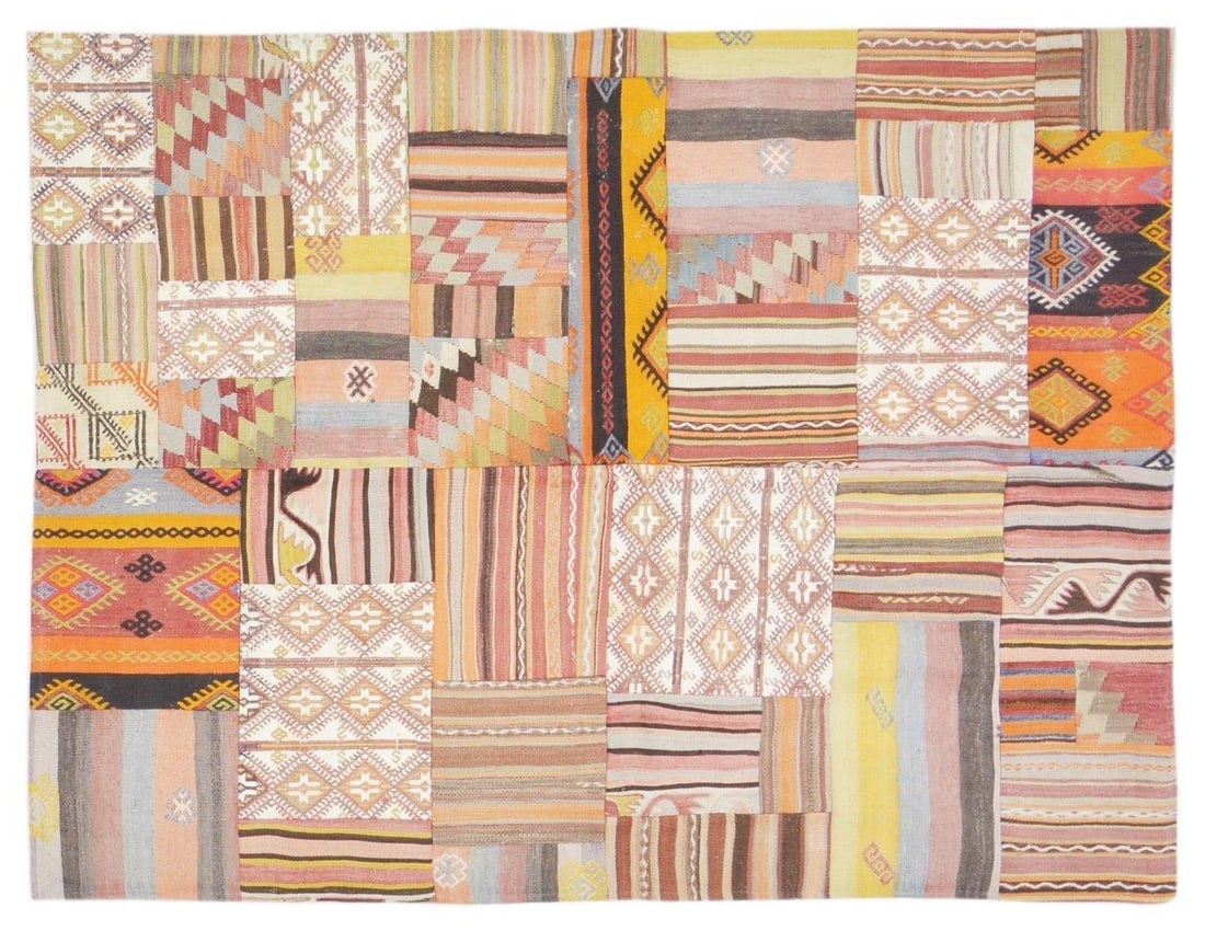 TURKISH FLATWEAVE WOOL RUG (1 of 4)