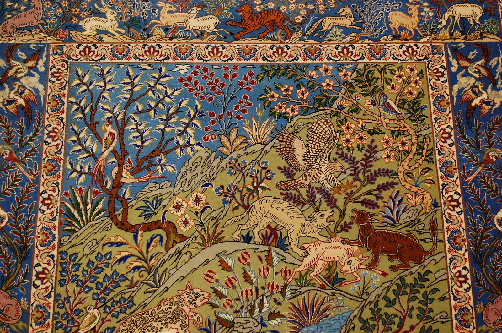 Persian ISFAHAN RUG 3.5x5.1 - 6