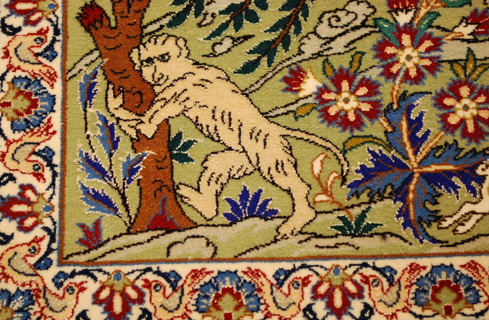 Persian ISFAHAN RUG 3.5x5.1 - 9