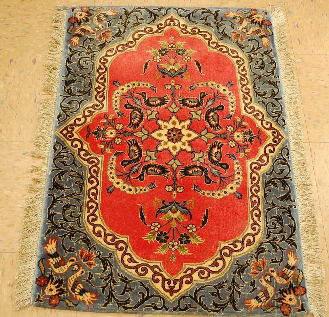 Persian KASHAN ,2'1" x 3'1" - 6