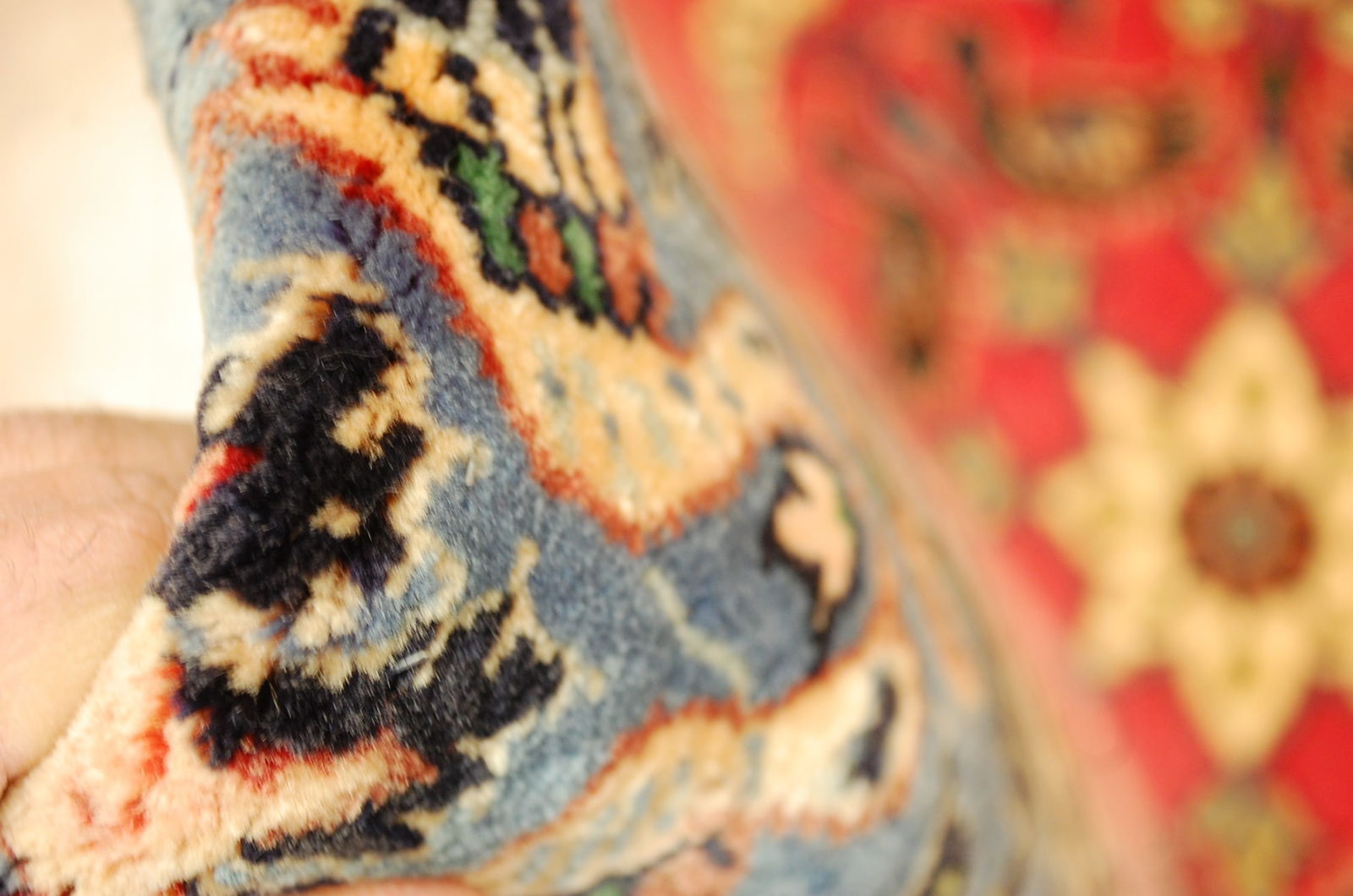 Persian KASHAN ,2'1" x 3'1" - 9