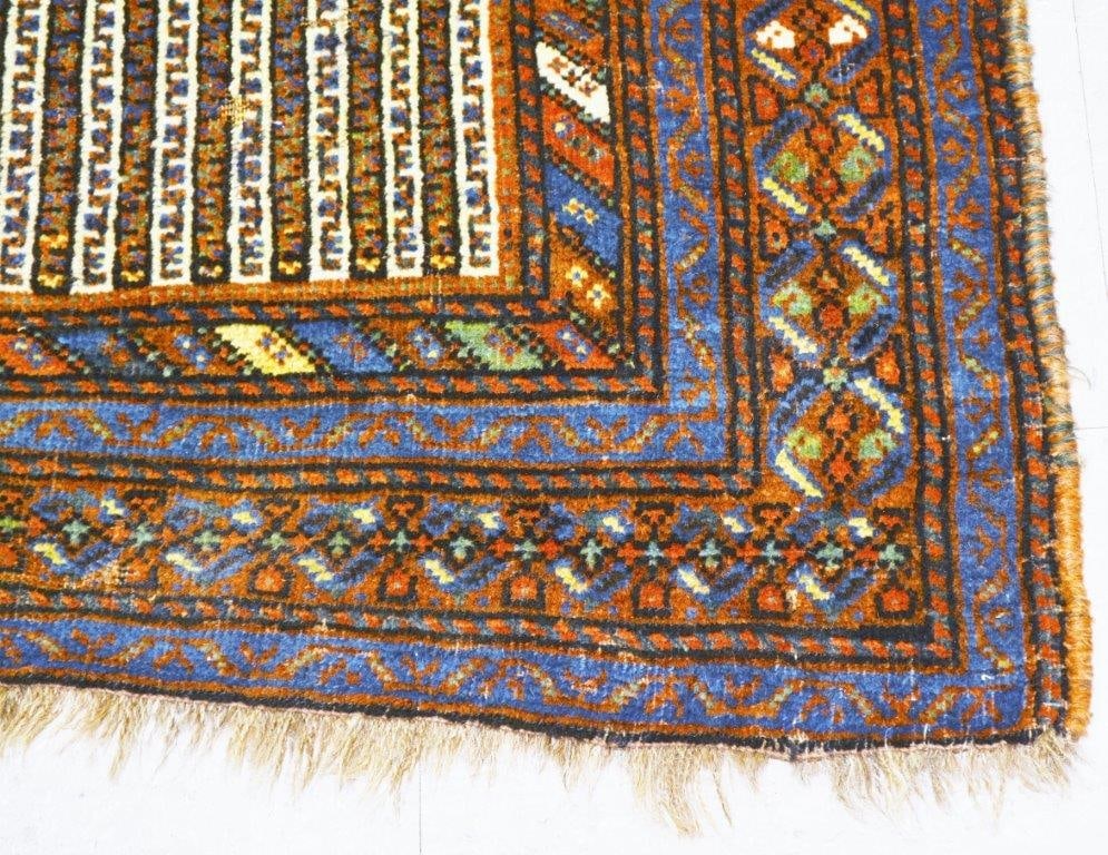 PERSIAN HAND KNOTTED WOOL RUG - 5