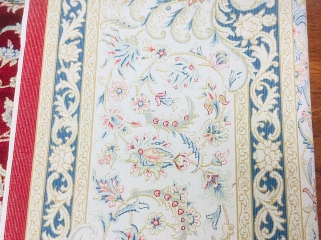 Fine Persian Tabriz design silk rug -4694/58 - 10