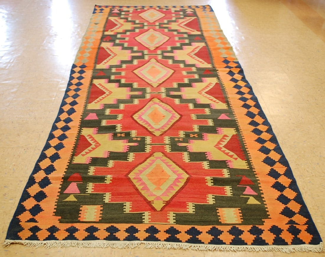 CAUCASIAN KILIM 4.9x13.6 (1 of 12)