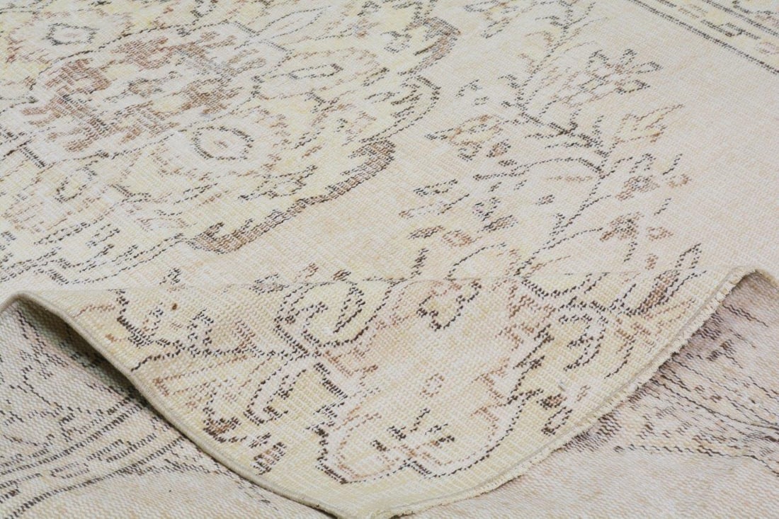 TURKISH HAND KNOTTED WOOL RUG - 6