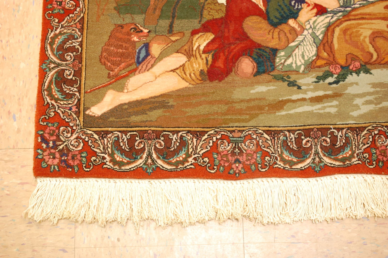 Persian TABRIZ RUG 2'4" x 3'4" - 3