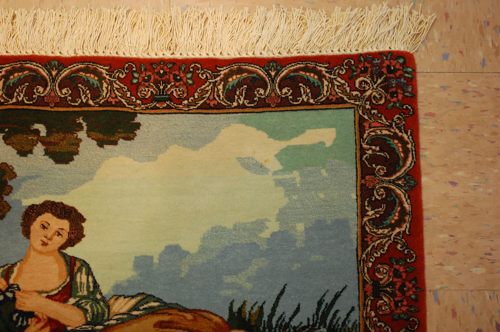 Persian TABRIZ RUG 2'4" x 3'4" - 5