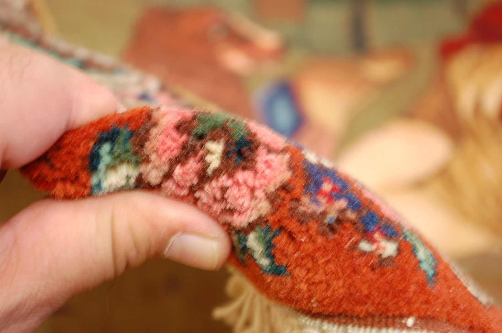 Persian TABRIZ RUG 2'4" x 3'4" - 7