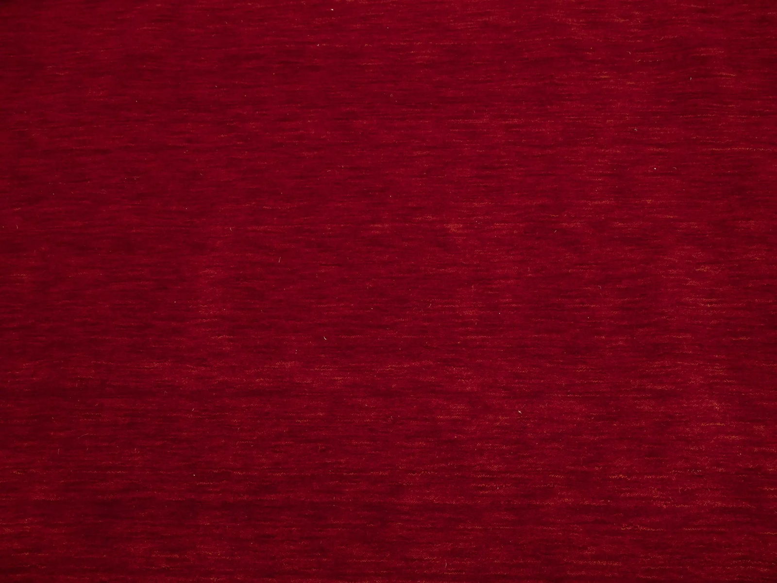 Red Modern Solid 6X6 Gabbeh Oriental Round Rug - 8