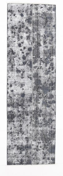 1'10'' X 6'1'' Vintage Wool Runner Rug - 24059: Title: 1'10'' X 6'1'' Vintage Wool Runner Rug - 24059 Description:1'10'' X 6'1'' Vintage Wool Runner Rug - 24059 Origin:Turkiye Date/Period:1960-90 Materials:Wool,Cotton Dimension:1'10''X6'1'' ft, 58X