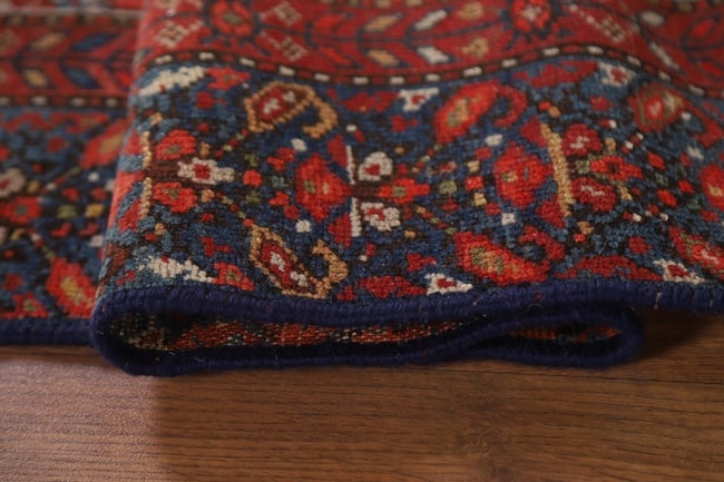 Pre-1900 Antique Vegetable Dye Bakhtiari Persian Rug 5X6 - 11